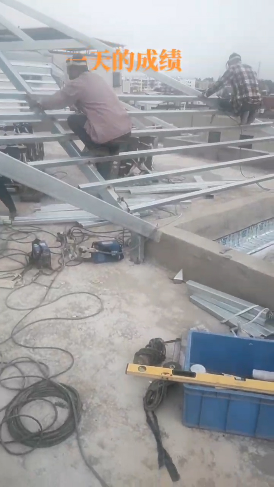 琉璃瓦鋼結(jié)構(gòu)施工過程